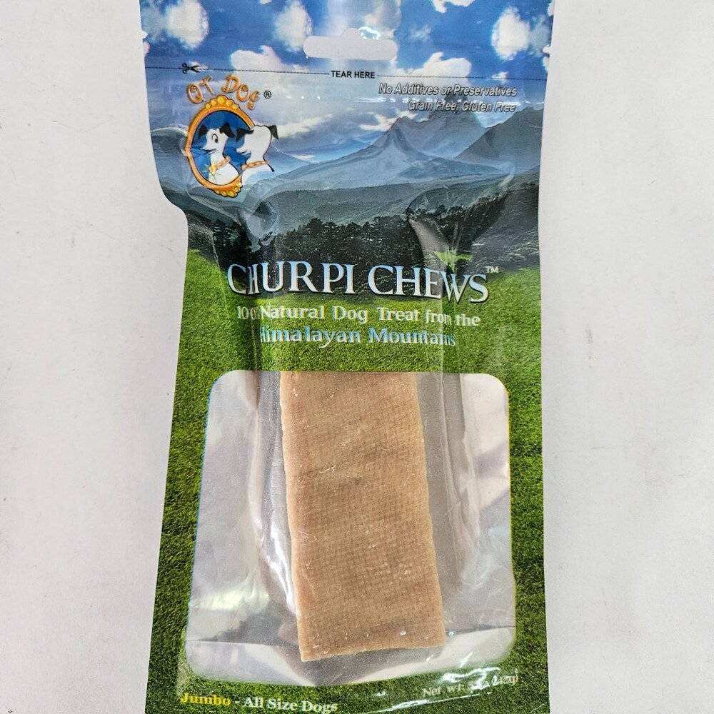 QT Dog Natural Churpi Chews, Jumbo